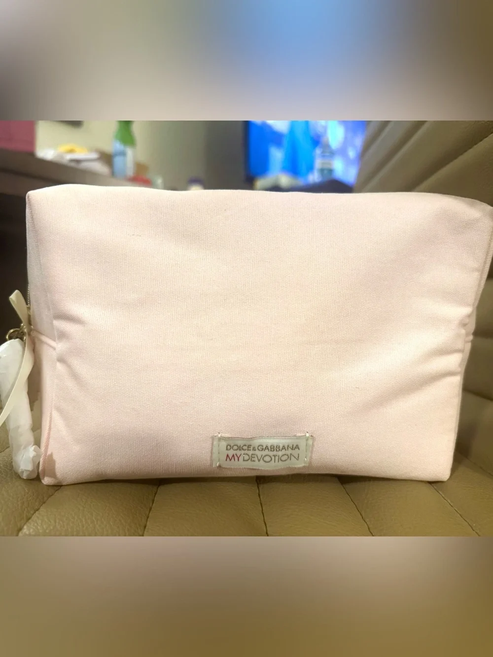 Dolce & Gabbana Pink My Devotion Cosmetic Pouch